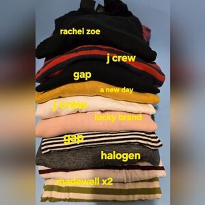 Huge Lot Of Long Sleeve Tees Small Medium